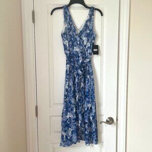 New Women's DKNY Dress Blue Size 4